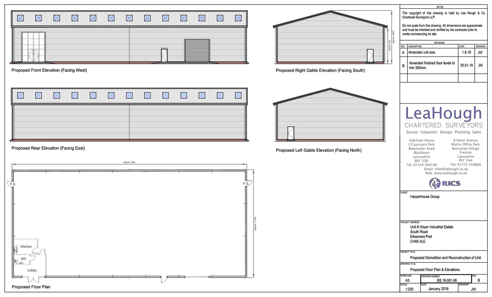 Planning Approval Industrial Unit